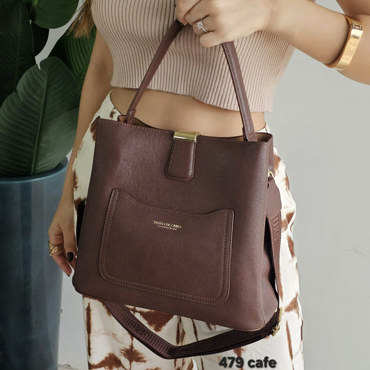 0479 Bolsa de Ombro Feminina Pavão de Ouro