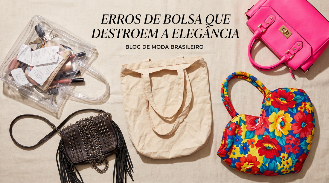 O Que Destrói a Elegância de uma Bolsa? Erros Comuns na Hora de Escolher