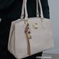 21201 Bolsa Estruturada Lace Lore em Poliuretano PU com Alça Transversal