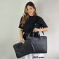 3227 Pasta Executiva Feminina Veryrio Poliuretano PU para Notebook