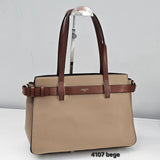 4107 Bolsa Tote Executiva Veryrio com Detalhe de Cinto em PU
