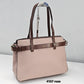 4107 Bolsa Tote Executiva Veryrio com Detalhe de Cinto em PU