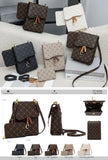 Kit Bolsa Porta Celular e Carteira Feminina Lace Lore FZ-6326 Poliuretano PU com Monograma