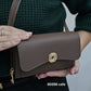 80286 Bolsa Carteira Feminina Berelina Transversal em Poliuretano PU