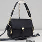 Bolsa Transversal Berelina Poliuretano PU Com Lenço Decorativo