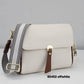 Bolsa Transversal Berelina Poliuretano PU Com Lenço Decorativo