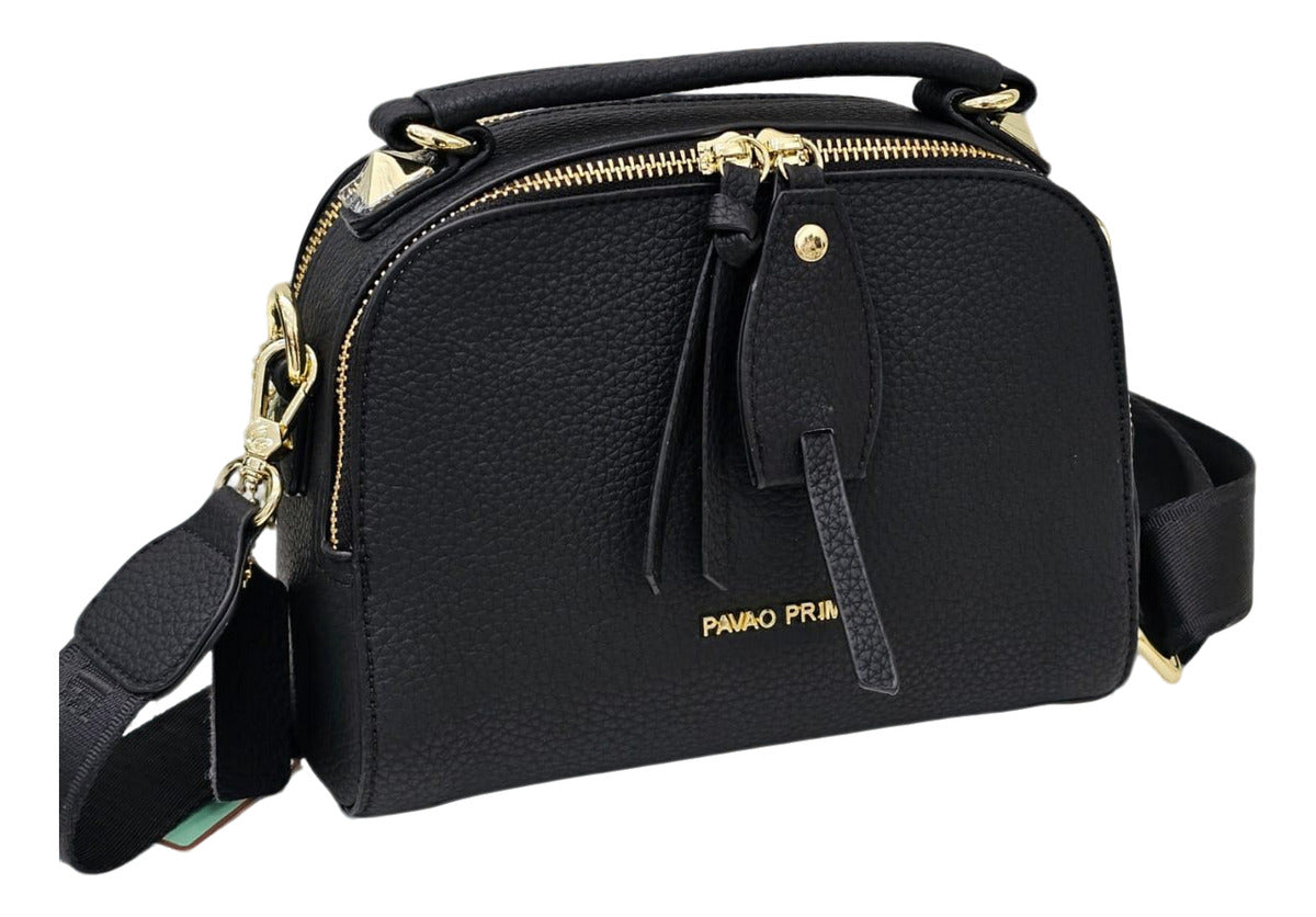 Bolsa Pequena Pavão Prime Estruturada Alça Larga Premium