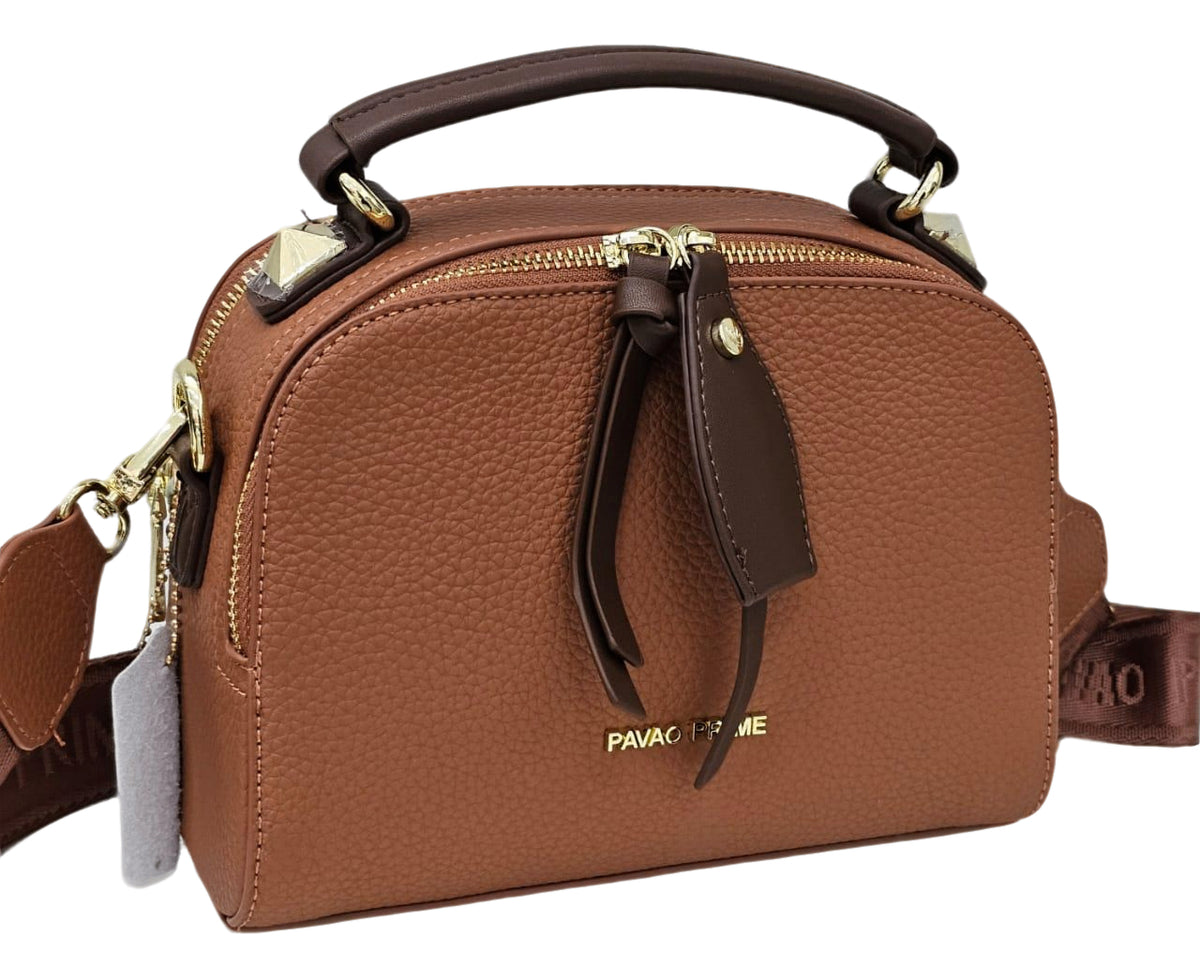 Bolsa Pequena Pavão Prime Estruturada Alça Larga Premium