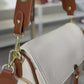 Bolsa Transversal Berelina Poliuretano PU Com Lenço Decorativo