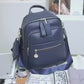 9059 Mochila Feminina Rosa Amora Urbana em PU Elegante com Porta-Moedas